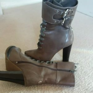 BCBG all leather boots